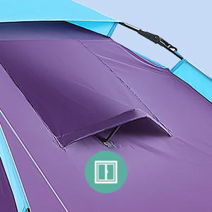 Sable Waterproof Pop-Up Camping Tent SA-HF044 More comfortable design